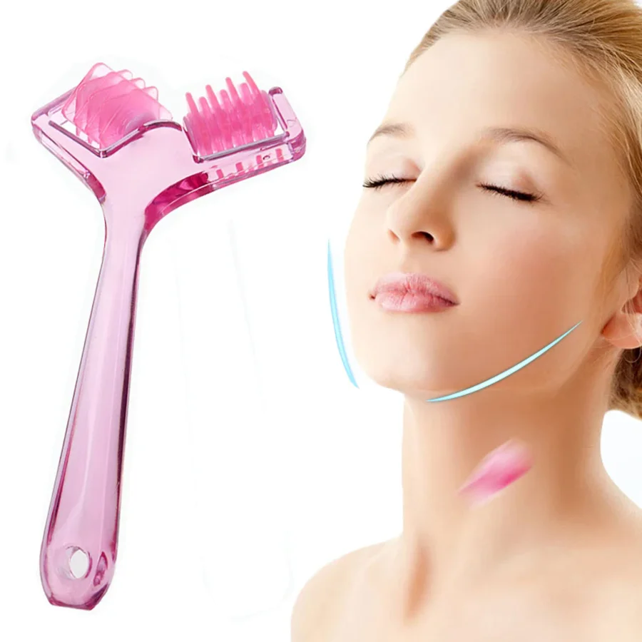 Роликовый массажер Rose для лица Define Beauty пластиковый ручной тела лифтинга кожи