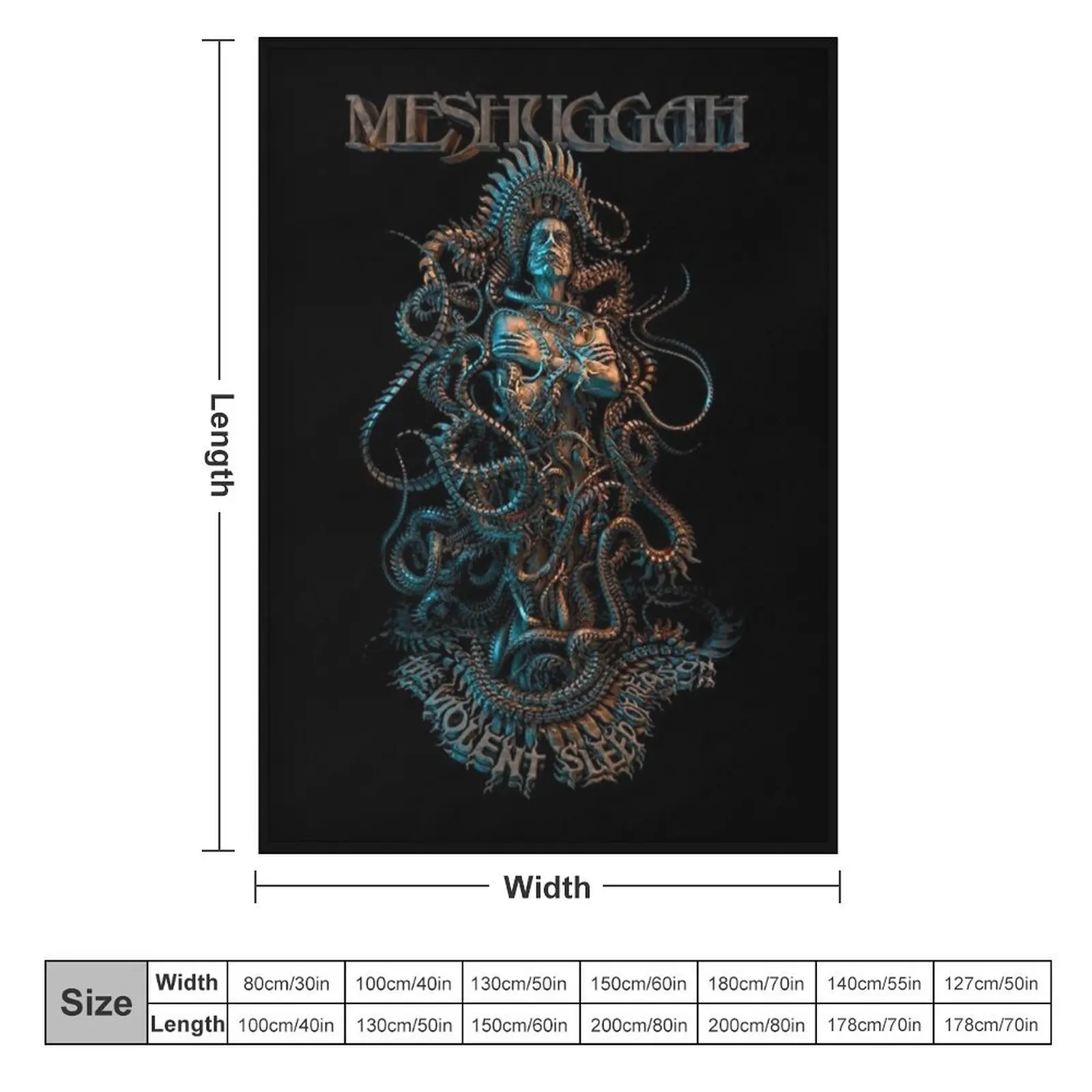 Официальное одеяло Meshuggah Band мягкие большие роскошные декоративные одеяла на