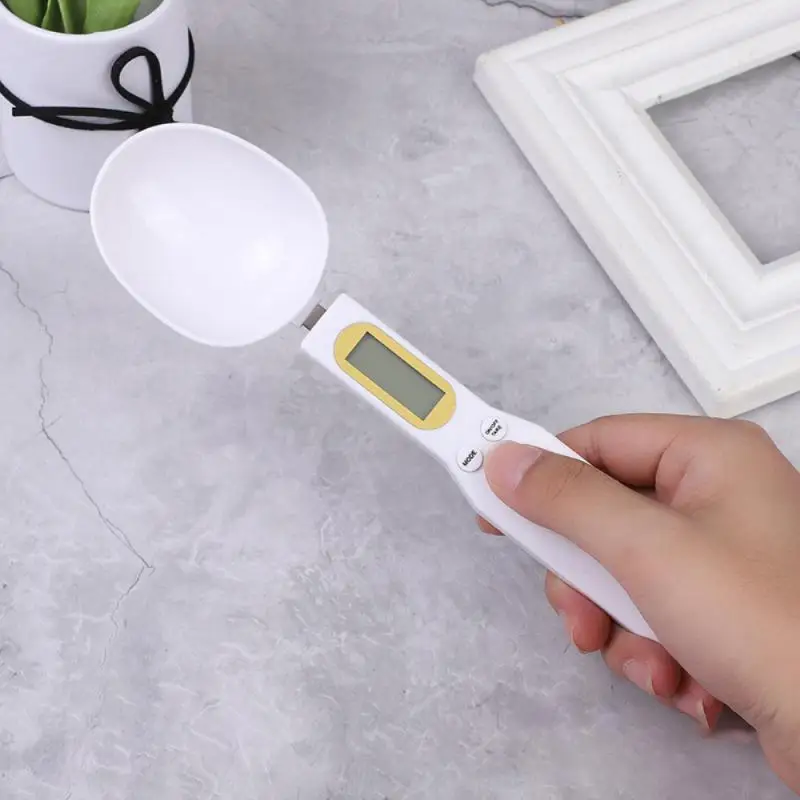 

Battery Power Supply Mini Electronic Scale Baking Measuring Spoon LED Display High-precision Household Spoon Food Scales Kitchen