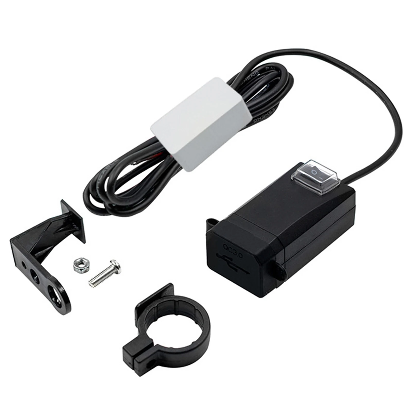 

Dual USB Port 12V Waterproof Motorbike Motorcycle Handlebar Charger Power Supply Socket For Phone Mobile