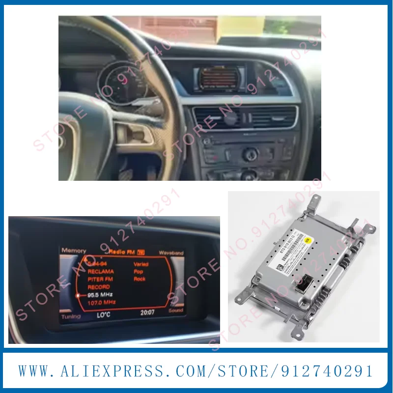 Фото 8T0919603G 8T0 919 603 G ЖК-дисплей для Audi A4 B8 A5 Q5 2010 2012 2015 MMI Мультимедиа-дисплей 6,5-дюймовый ЖК-экран GPS Nav Momitor №1