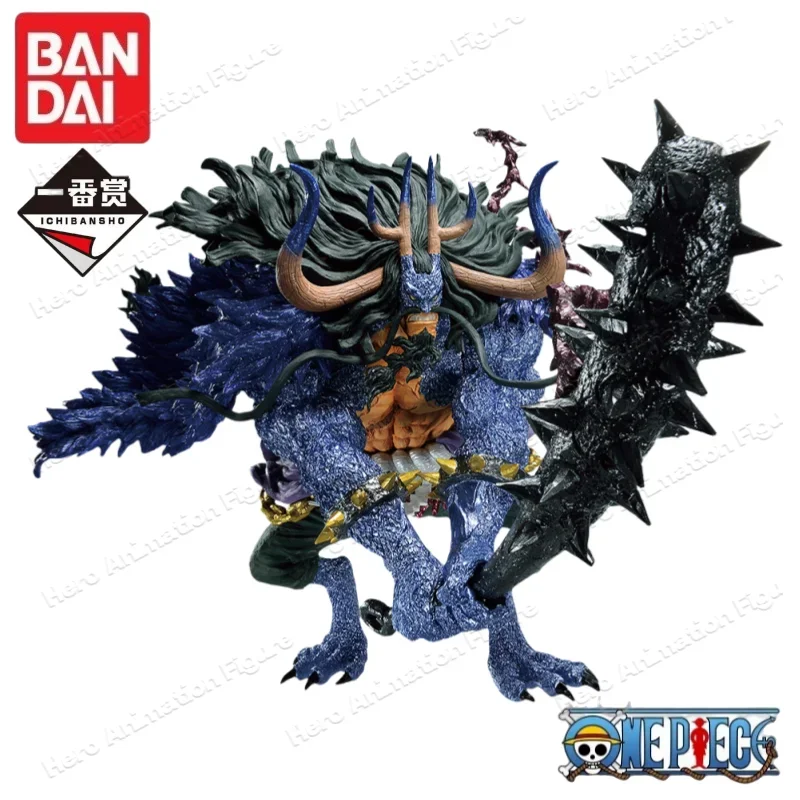 Фото В наличии 100% оригинальные фигурки Bandai One Piece Ichiban Kuji Treasure Cruise Kaidou Yamato Roronoa, аниме-игрушки для детей, подарок №3