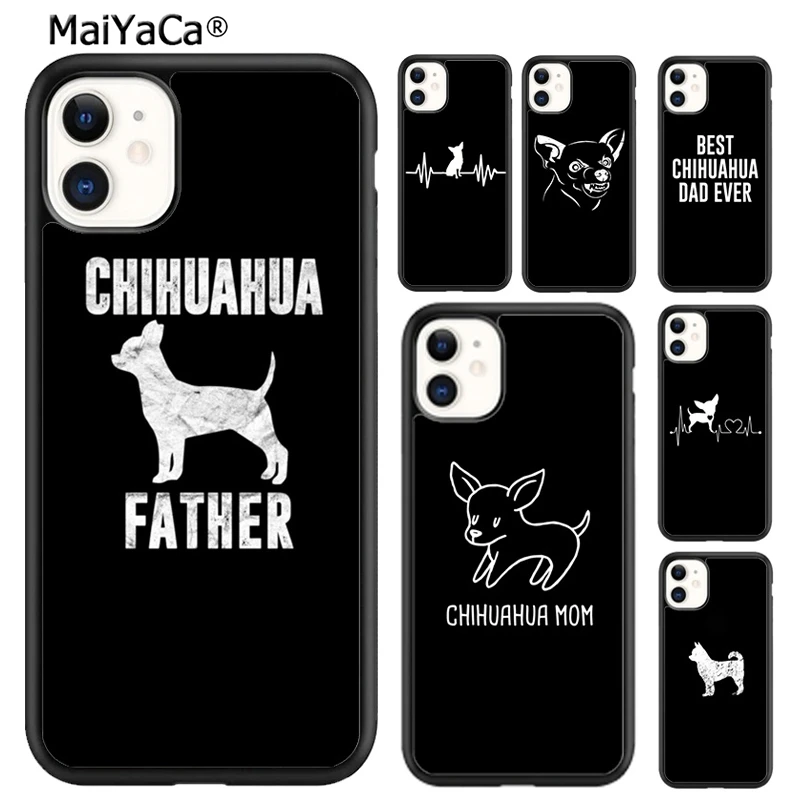 MaiYaCa чехол для телефона с изображением Чихуахуа щенка собаки iPhone 16 15 SE2020 6 7 8 plus 11 12