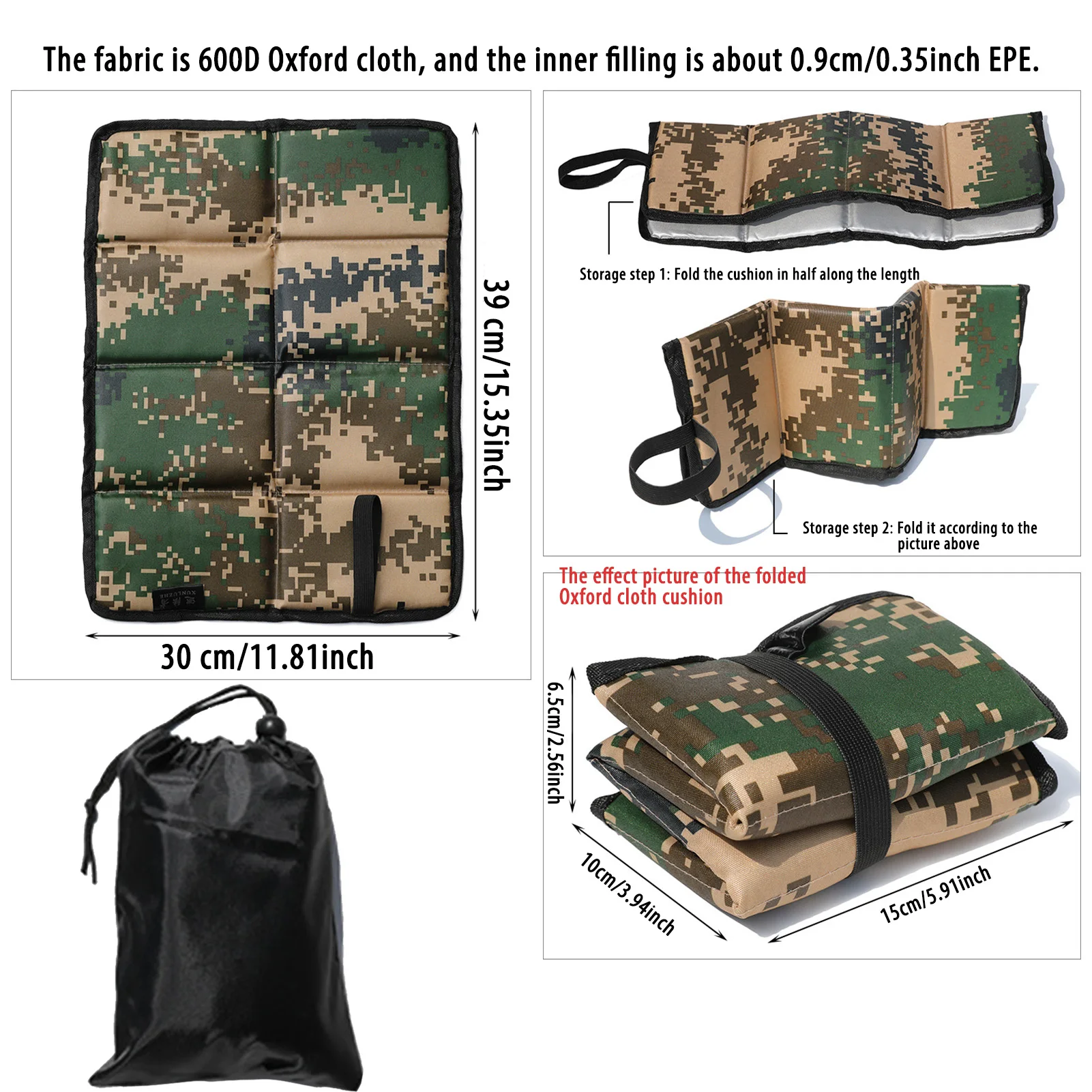 Восемь складных ковриков для кемпинга влагостойкий мягкий удобный эластичный