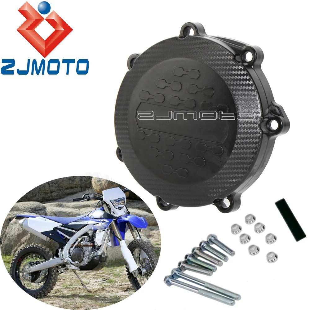 

Off Road Engine Clutch Cover Case Black For Yamaha YZ450F WR450F YZ450FX YZF WRF YZ WR 450 X 2010-2012 2013 2014 2015 2016 2017