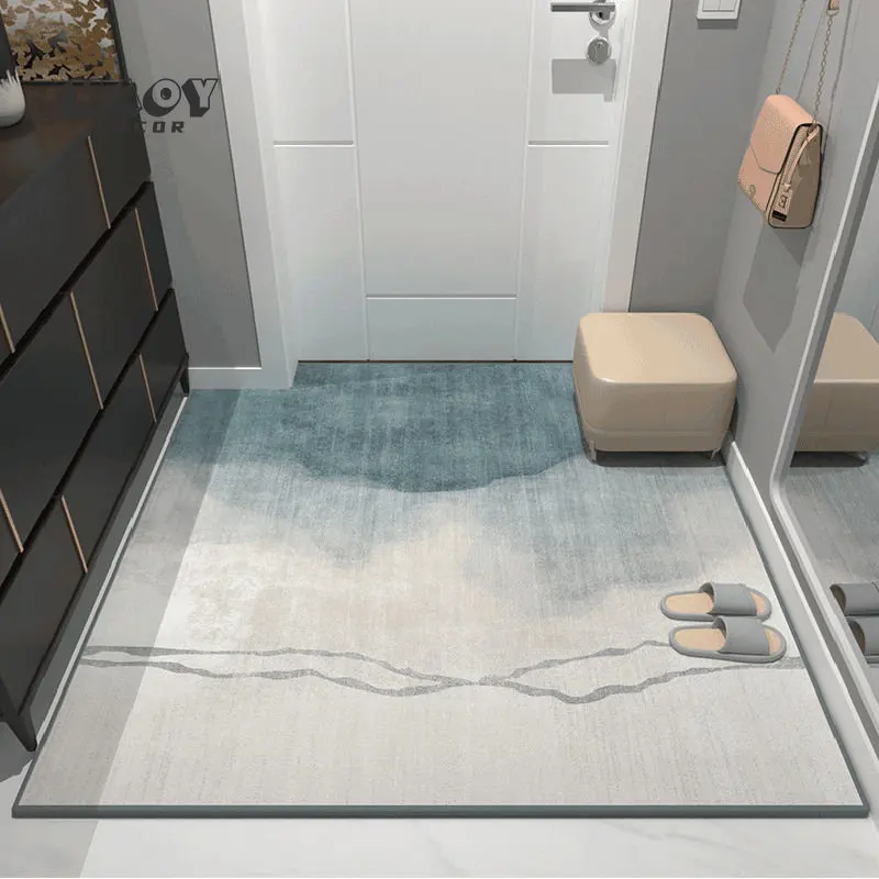 

Entry Door Carpet Household Corridor Porch Floor Washable Mats Bedroom Simple Home Decor Bathroom Anti-slip Hallway Area Rugs