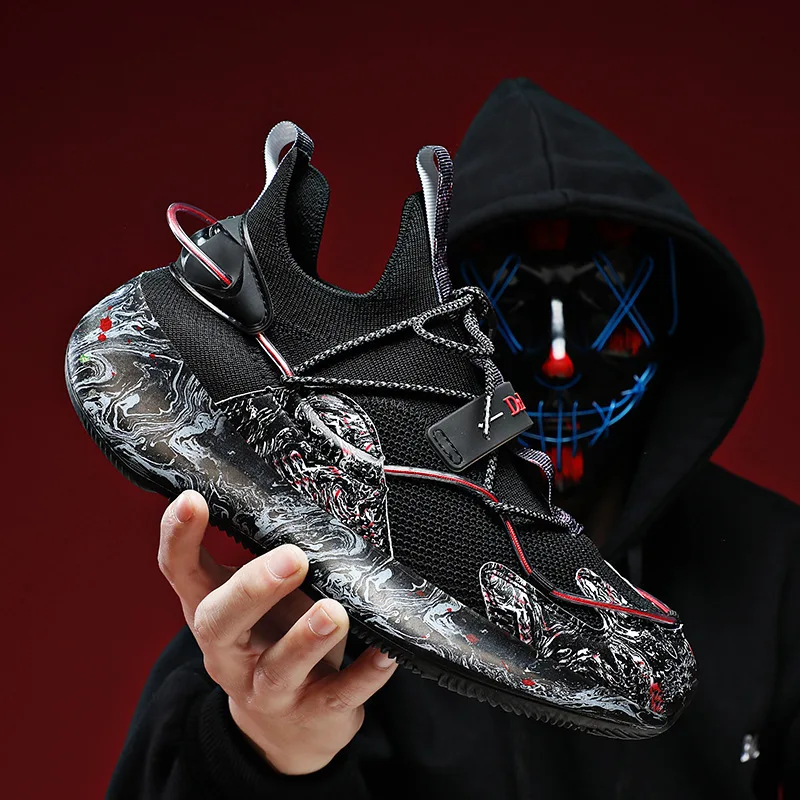 

Large size Men's Shoes High Quality Popcorn Running Shoes Men's Casual Thin Section Breathable Casual Sneakers Wholesale