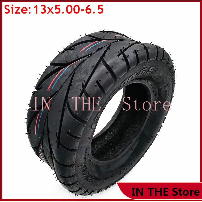 High quality 13x5.00-6.5 13 inch tubeless vacuum tire for motorcycle FLJ K6 electric scooter wheel accessories