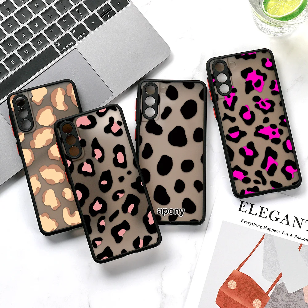 

Leopard Cases For Samsung S21 Ultra Case For Samsung Galaxy S22 S20 FE S10 Note 10 Plus S 21 Note 20 Ultra S10e S9 S8 Soft Cover