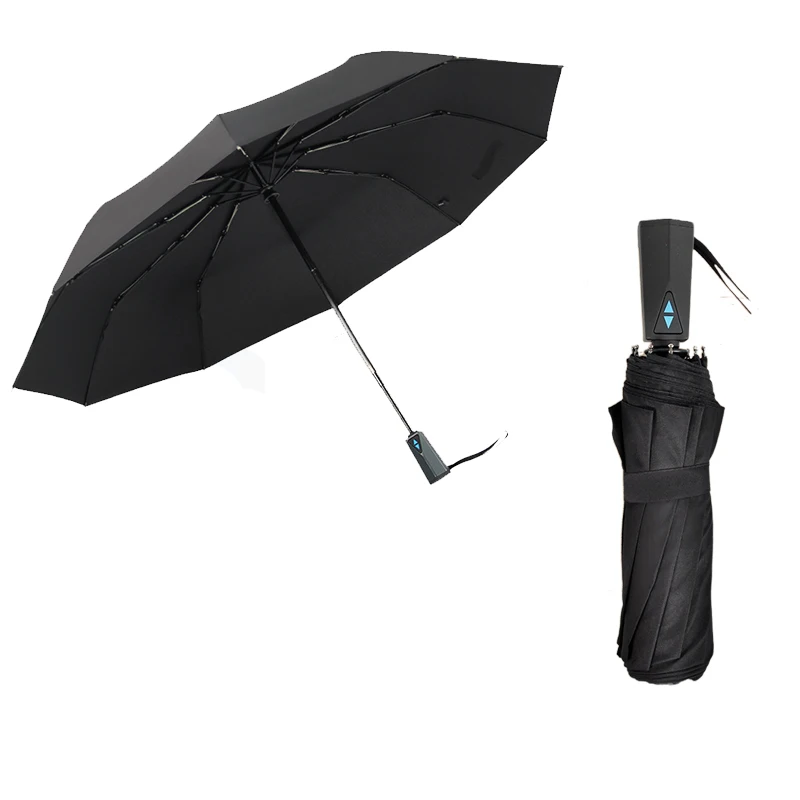 

Nano Water-repellent Umbrella Surface Fully Automatic Three-fold Umbrella Sunscreen UV Protection Rain and Rain Dual-use Umbrell
