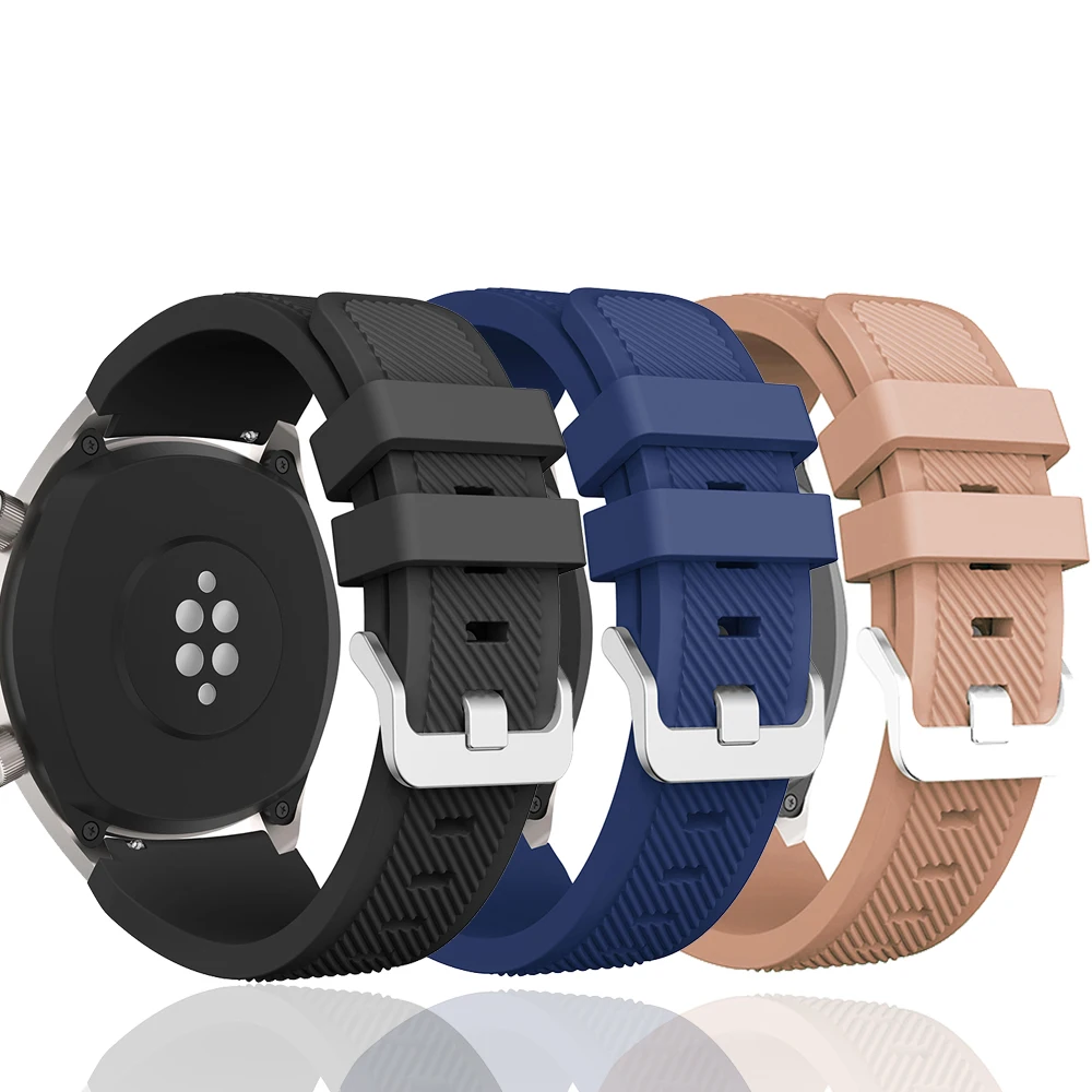 

22mm Silicone Wrist Band For Garmin Venu 2 45mm/Vivoactive 4 Sports Smart Watch Strap For Forerunner 265 255 Music 745 Watchband