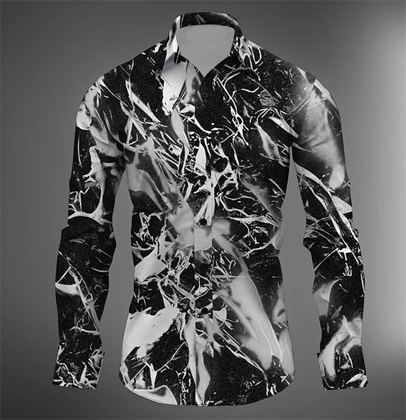 Новинка 2024 модная футболка рубашка с лацканами костюм на пуговицах Топ длинным