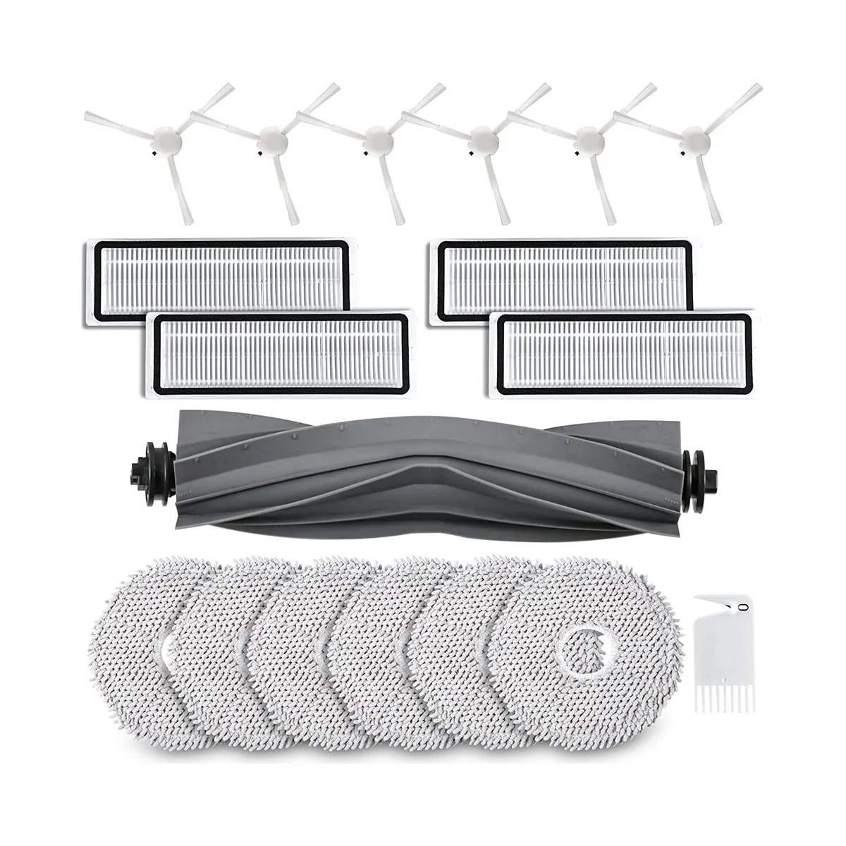 

Accessories for L10S / L10 Ultra Robot Vacuum Cleaner Main Brush Wipes Filters Side Brushes Cleaning Brush