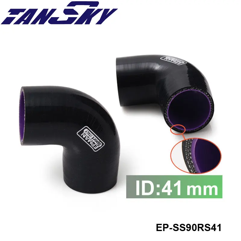 

Силиконовый шланг для FORD MUSTANG 1,625, 8 л, V6, 2001 дюйма, 41 мм, 90 градусов