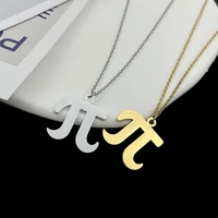 personalized stainless steel women fashion necklace greek alphabet pendant men cross chain choker jewelry holiday gift wholesale