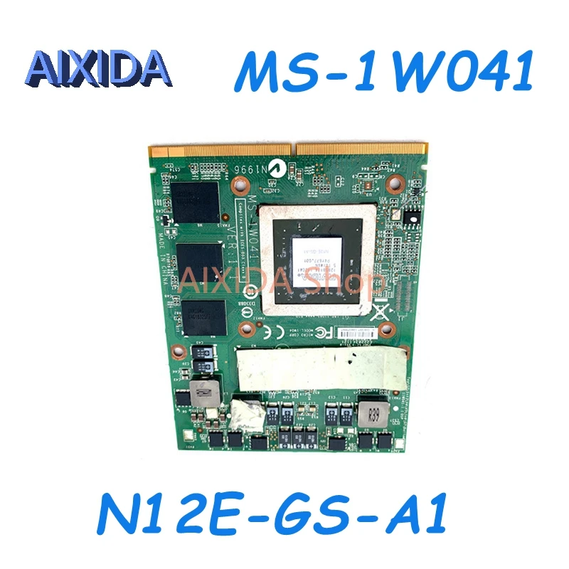 AIXIDA MS-1W041 для MSI GT70 GT60 GT660 GX680 GT683DX GX780 GT780 GT780DX N12E-GS-A1 GTX 560M/1535MB GDDR5 Video VGA