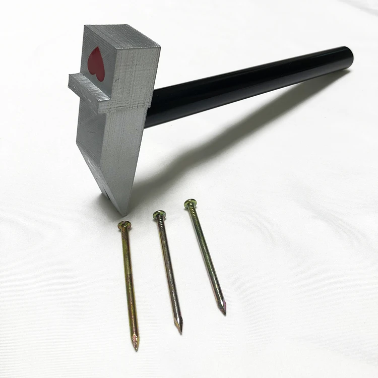 Jujutsu Kaisen Nobara Kugisaki Cosplay Weapon hammer with nail prop Hand-making Cosplay Costume Props Accessories