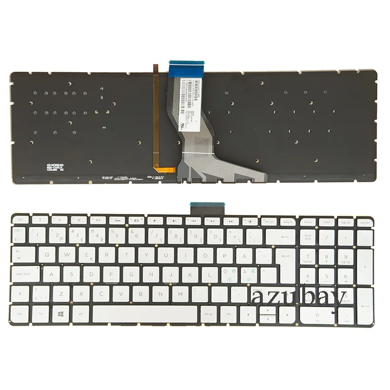 Клавиатура для ноутбука HP m6-aq 15z-ar 15t-aq 15t-aq100 15-au 15t-au 15t-au100 15-aw испанско-французская