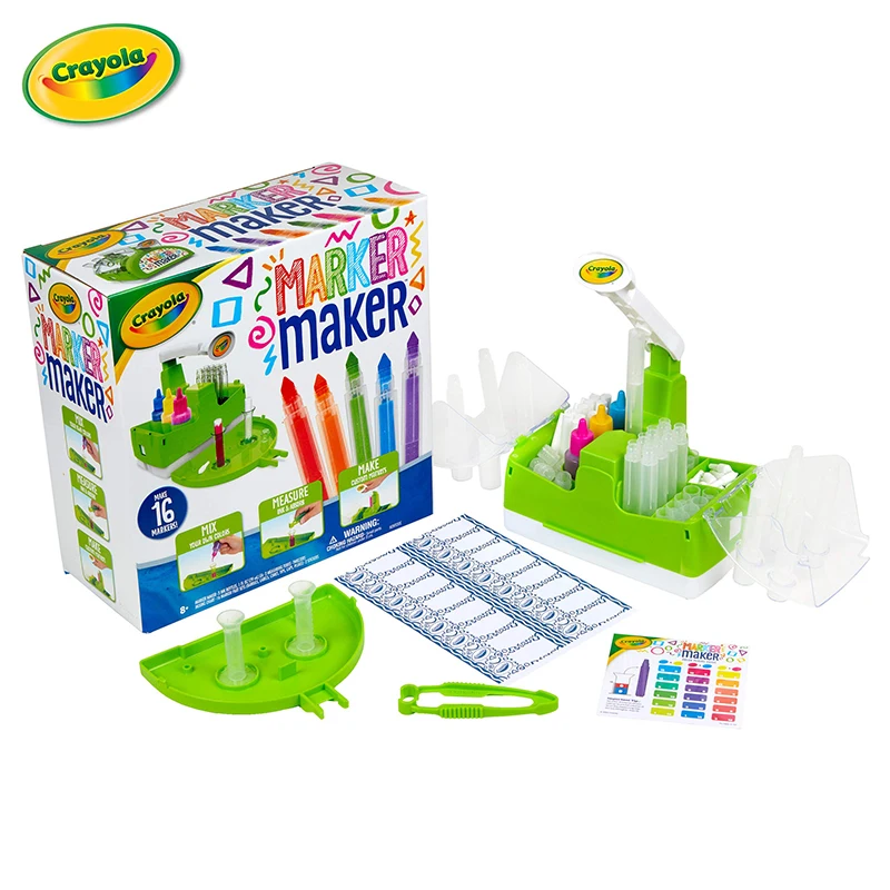 

Crayola Marker Maker DIY Craft Kit Learning Experiment Set Children's Kids Birthday Gift Age 7,8,9,10