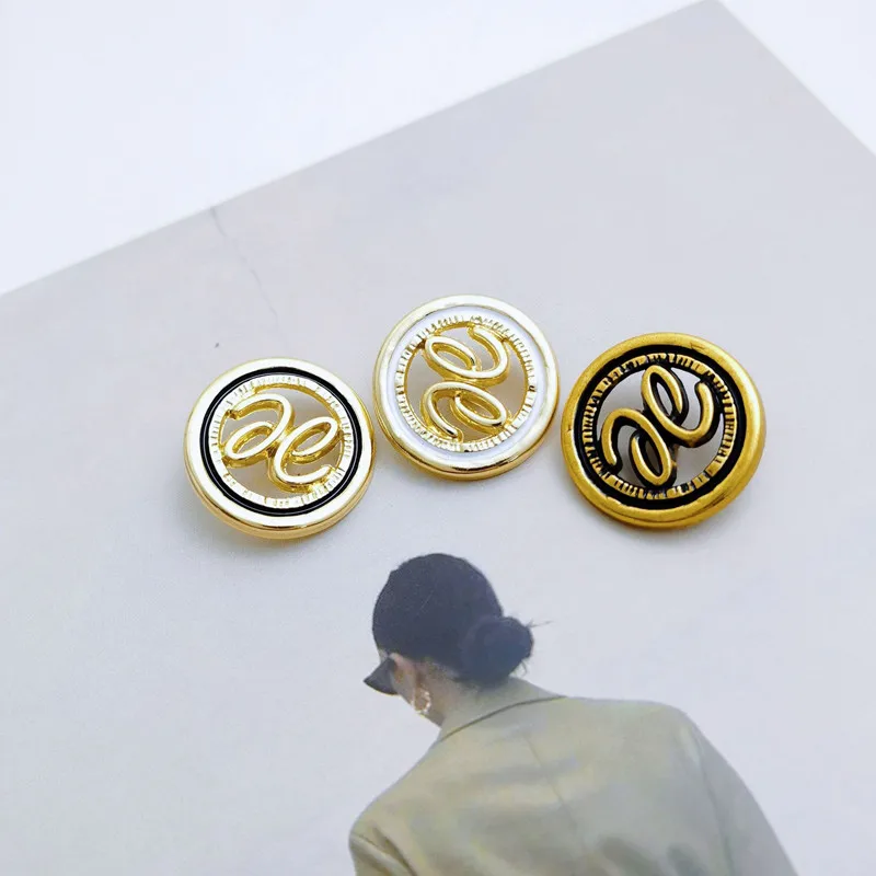 10 шт. металлические пуговицы в стиле ретро 15/18/20/23 мм