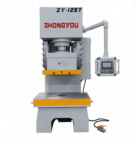 

CNC 125 Ton Hydraulic Stamping Embossing Punching Press Machine For Metal Sheet