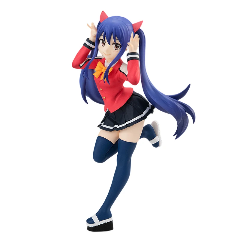 

[In Stock] Original GOOD SMILE GSC Pop Up Parade FAIRY TAIL Wendy Marvell 16.5cm Action Anime Figure Model Toys Holiday Gifts
