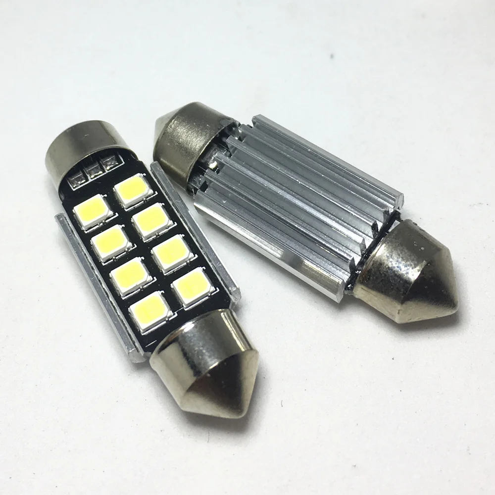 

2 шт. гирлянда 8 smd светодиодсветодиодный 31 мм 36 мм 39 мм 41 мм CANbus C5W светодиодная безотказная лампа 5630 5730 для внутреннего чтения белые холодные ...