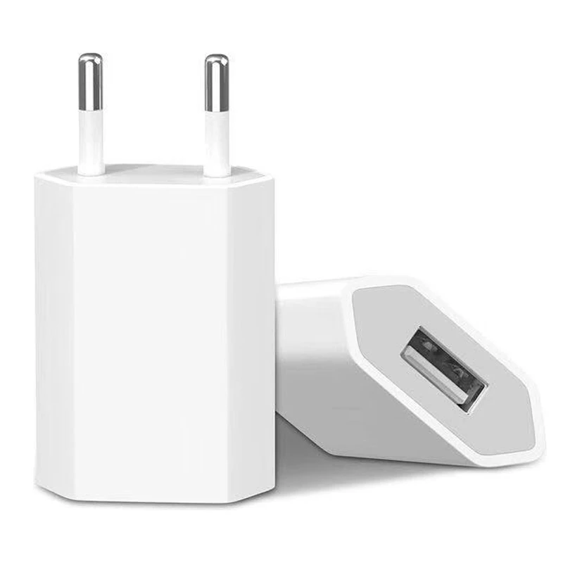 Ceny TAQKRED 50 Sztuk/partia Ue Wtyczka 5V 1A ładowarka USB AC ściany Zasilacz Do Samsung Dla Telefonu HTC Huawei Xiaomi Telefony Komórkowe