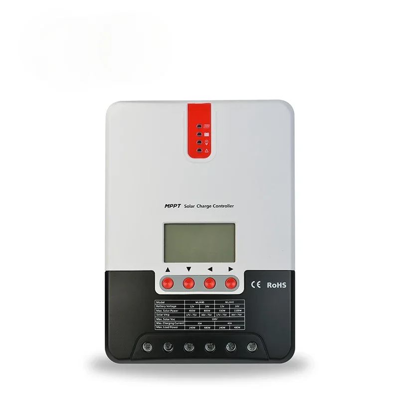 Контроллер заряда и разряда солнечной батареи MPPT 30 А 12 В/24 В автоматический для