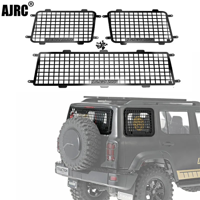 

Traction Hobby 1/8 Tank Km300 Simulation Rc Climbing Car Metal Window Net / Stereo Window Protection Net