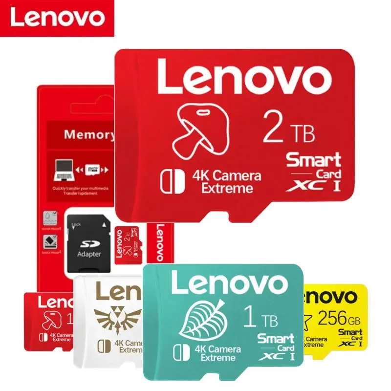 Оригинальная флэш-карта памяти Lenovo SD на 1 ТБ 256 ГБ 512 128