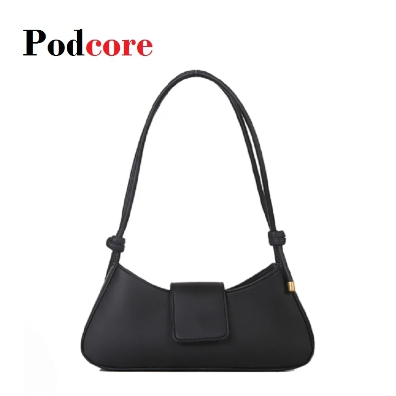 Сумка на плечо женская под подмышку маленький кошелек брендовый клатч Простые