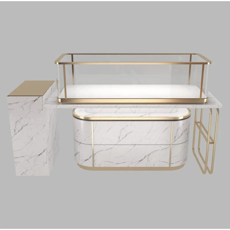 На заказ деревянная стеклянная арматура для магазина с замком рамка из