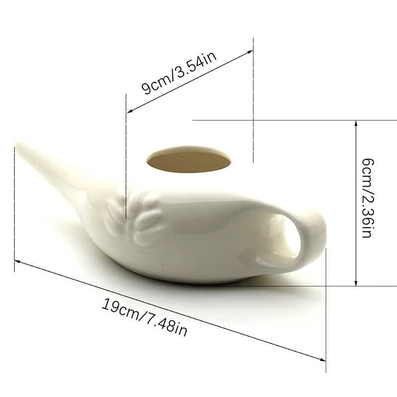 Керамический Neti Pot 250 мл система промывания носа очиститель набор для от синуса