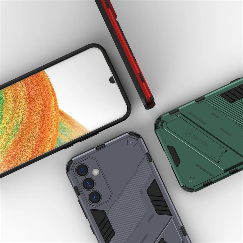 Holder Case For Samsung Galaxy A34 Cover For Samsung A34 Capas New Shockproof Cover For Samsung A04 A04S A04E A14 A34 A54 Fundas
