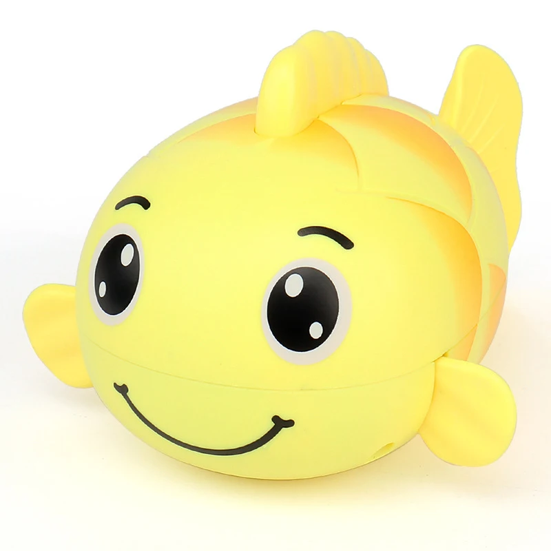 Новые детские летние игрушки для ванны водные мультяшные заводные плавания
