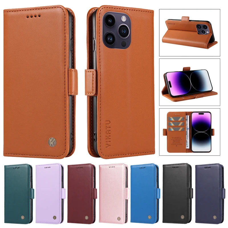 

Магнитный чехол-книжка с подставкой для телефона Samsung Galaxy A24 4G A23e A22s A21s A20 A22 5G A23s, деловой кожаный чехол-бумажник с отделением для карт