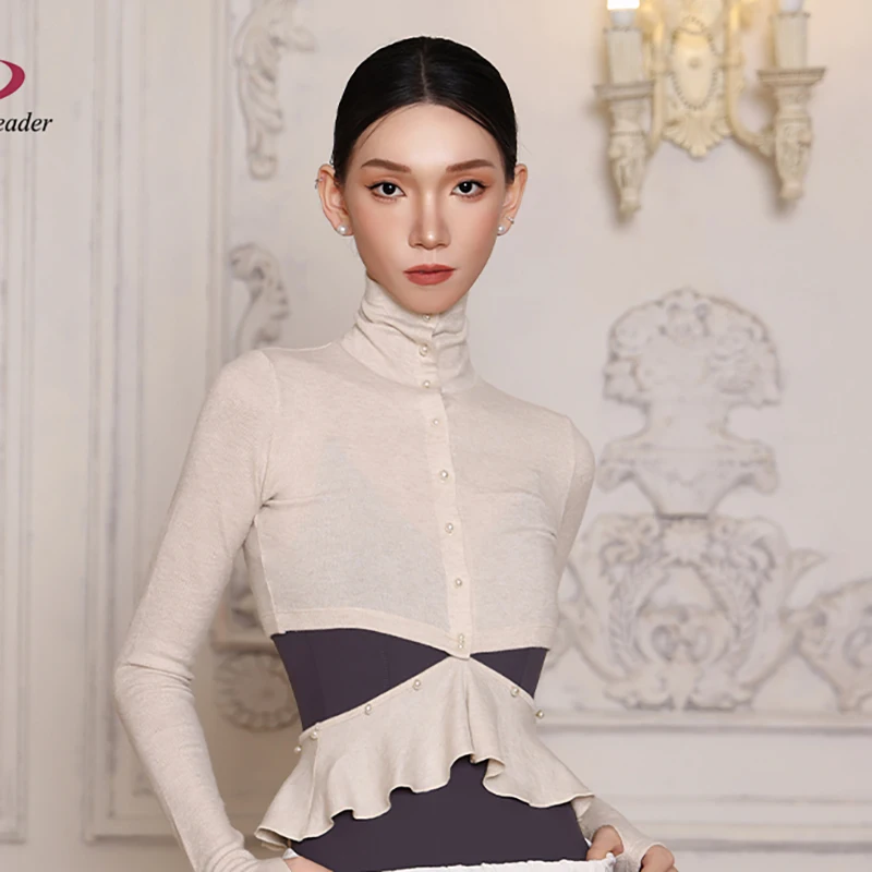 Одежда для балета вязаные свитера балетная одежда тела комбинезон йоги женская