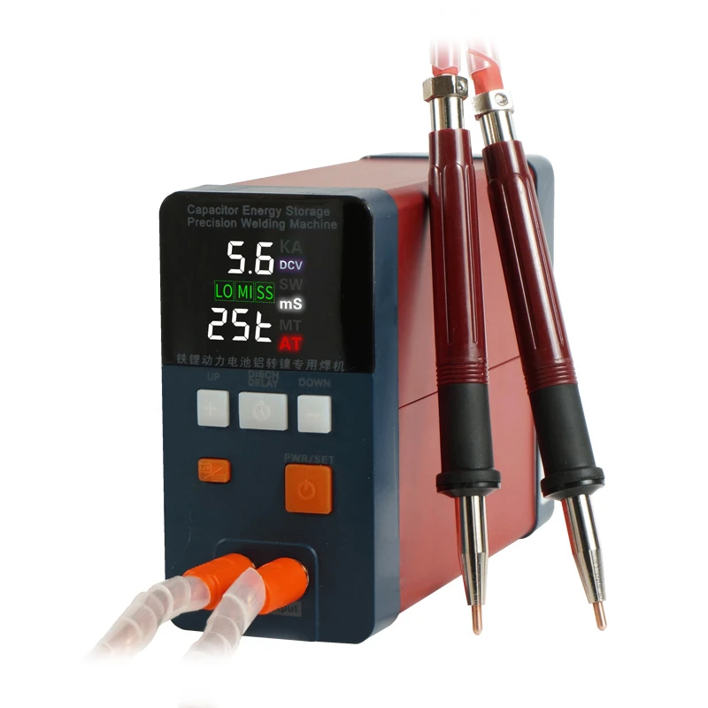 Аппарат для точечной сварки GLITTER 801H портативный алюминиевый и никелевый аппарат