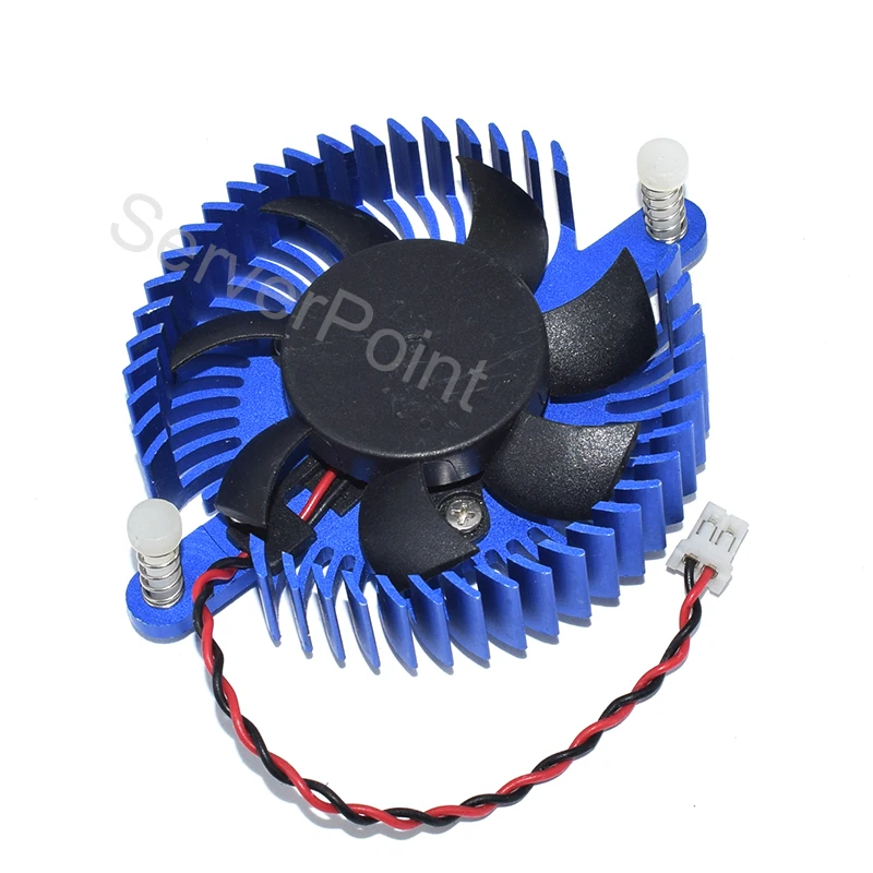 Хорошо протестированный вентилятор Sapphire 4550 HD4350 4550 VGA с отверстиями 6,1 см