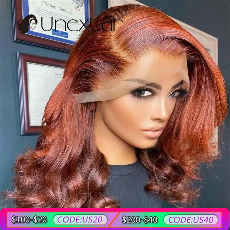 Ed 13x4 Hd Lace Wig Human Hair Brazilian Remy Wavy Wigs