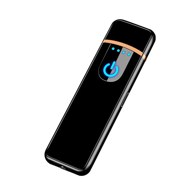 

2023 USB электрические Зажигалки ветрозащитные USB перезаряжаемые сенсорные ветрозащитные аксессуары для сигарет электрическая зажигалка портативные электронные сигареты