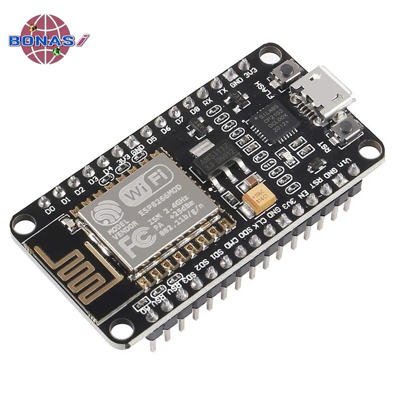 ESP8266 NodeMCU CP2102 ESP-12E WiFi модуль Интернет вещей макетная плата совместимая с Arduino IDE/Micropython