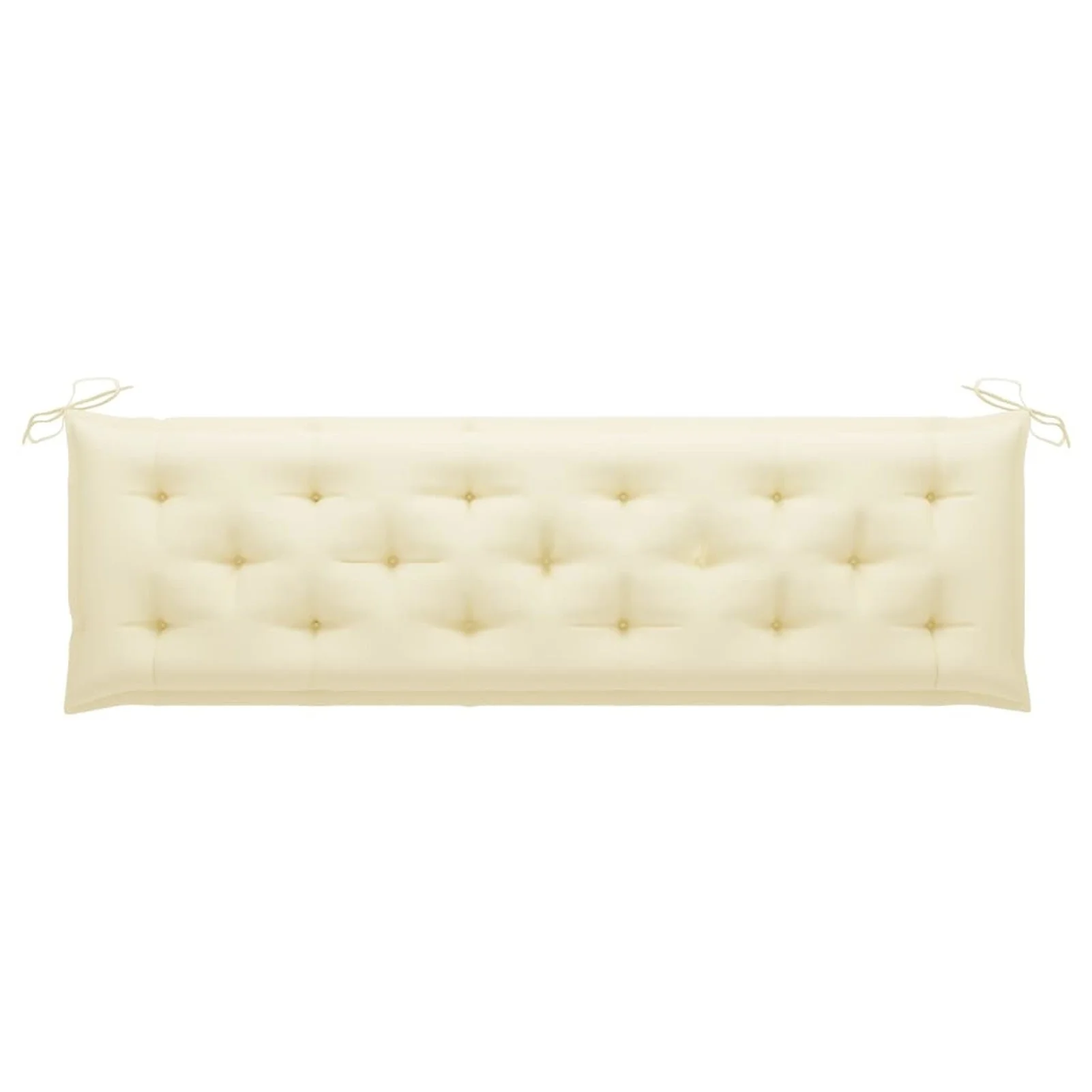 

Garden Bench Cushion Cream White 70.9x19.7"x2.8" Fabric"