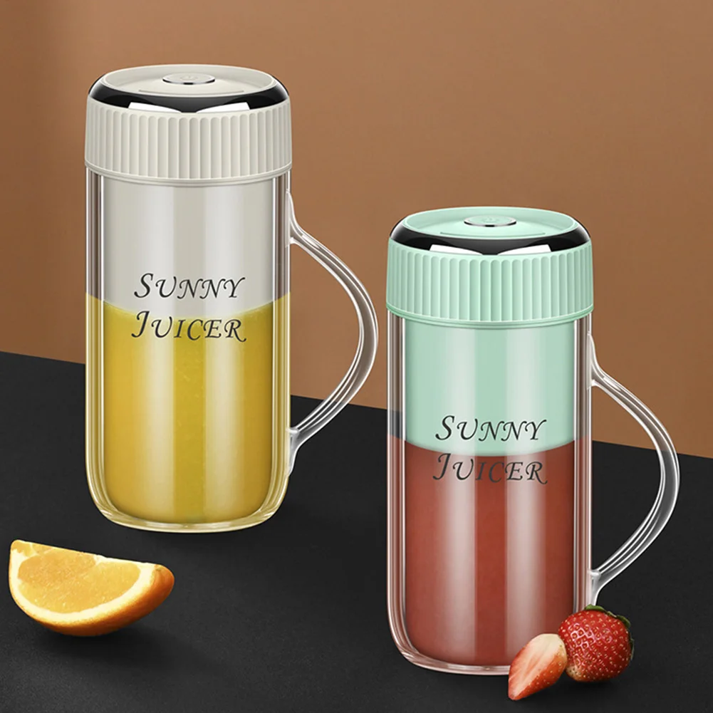

330ML Electric Juice Mug with Straw Multifunctional Fruit Portable Blender Cup USB Recharge Strawberries Watermelon Juice Mugs
