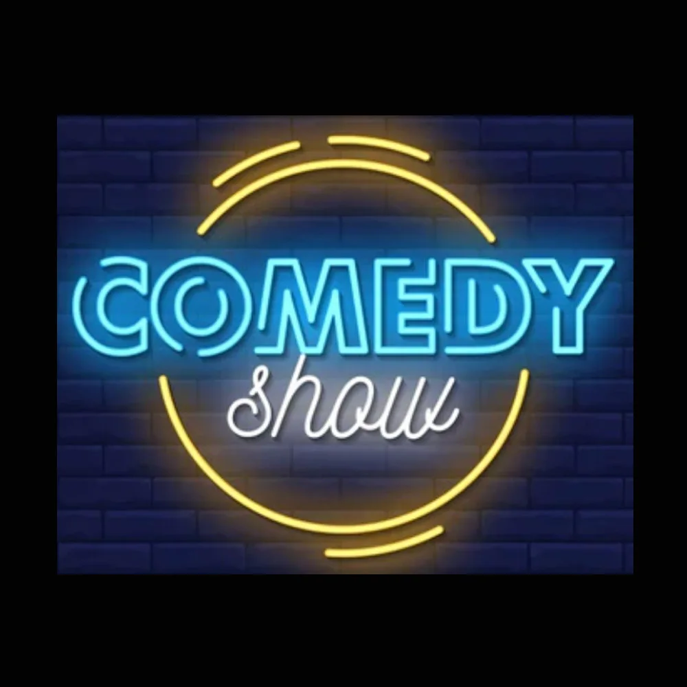 

COMEDY SHOW Neon Sign Light Custom Handmade Real Glass Tube Bar Motel Store KTV Party Wall Decor Display Lamp Window Art 24"X20"