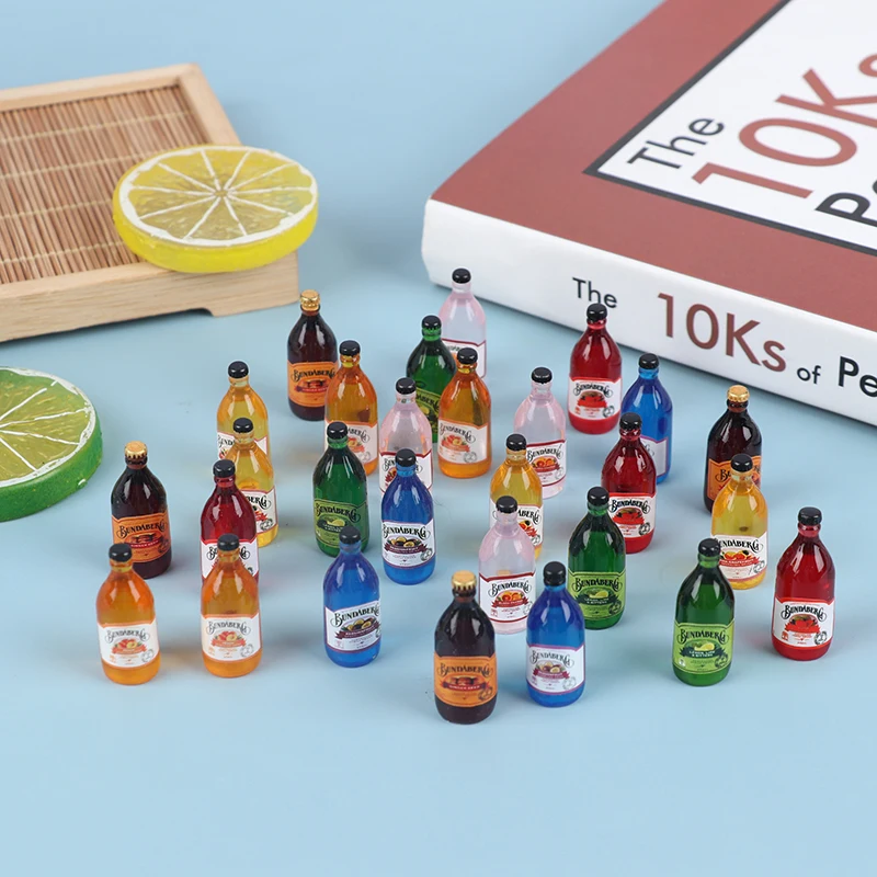 

5 шт. мини-бутылочка с газированной содой, пивная кружка для кукол, игрушка для ролевых игр, украшение, аксессуары для кукольного домика