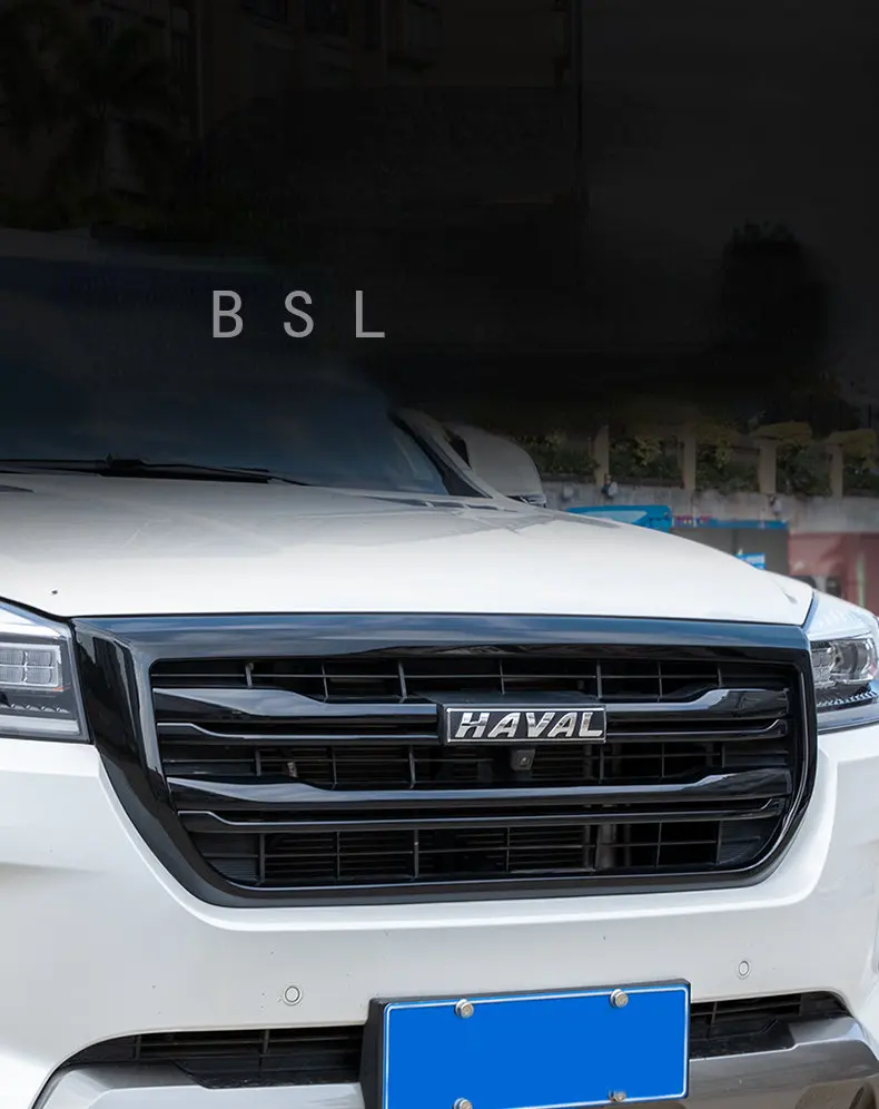 Черные Аксессуары для Great Wall Haval H9 2017 2018 2019 - 2021 2022 аксессуары передней решетки