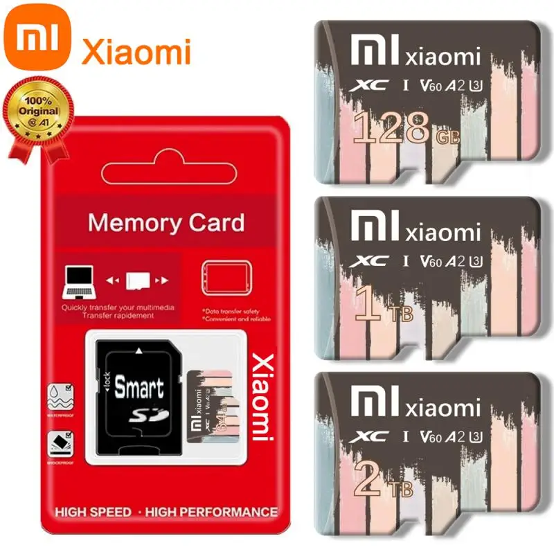 Xiaomi U3 A2 V30 класс 10 Micro Card 128 Гб 64 256 ГБ 512 высокоскоростная карта памяти SD TF с