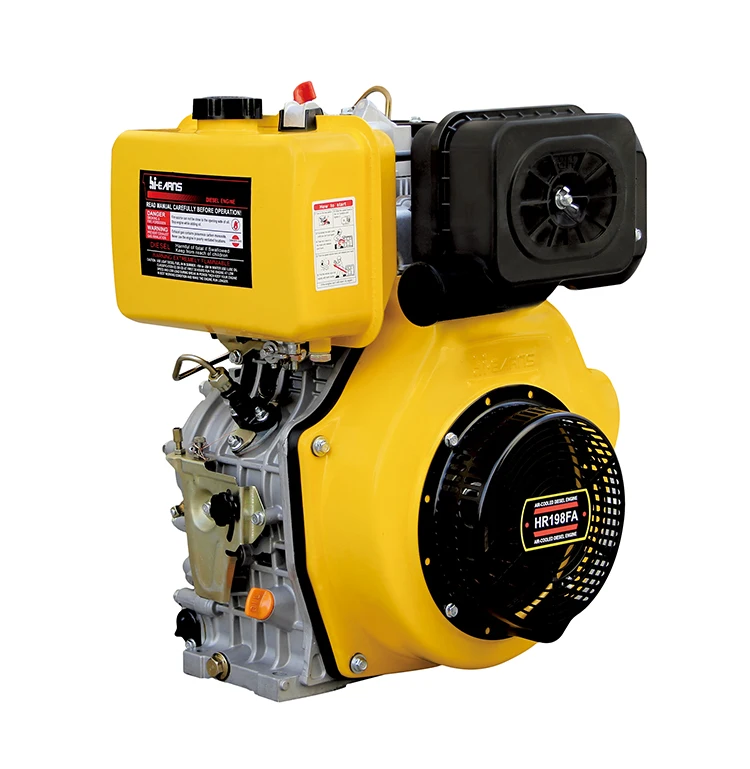 Одноцилиндровый небольшой масляный двигатель с воздушным охлаждением мощностью